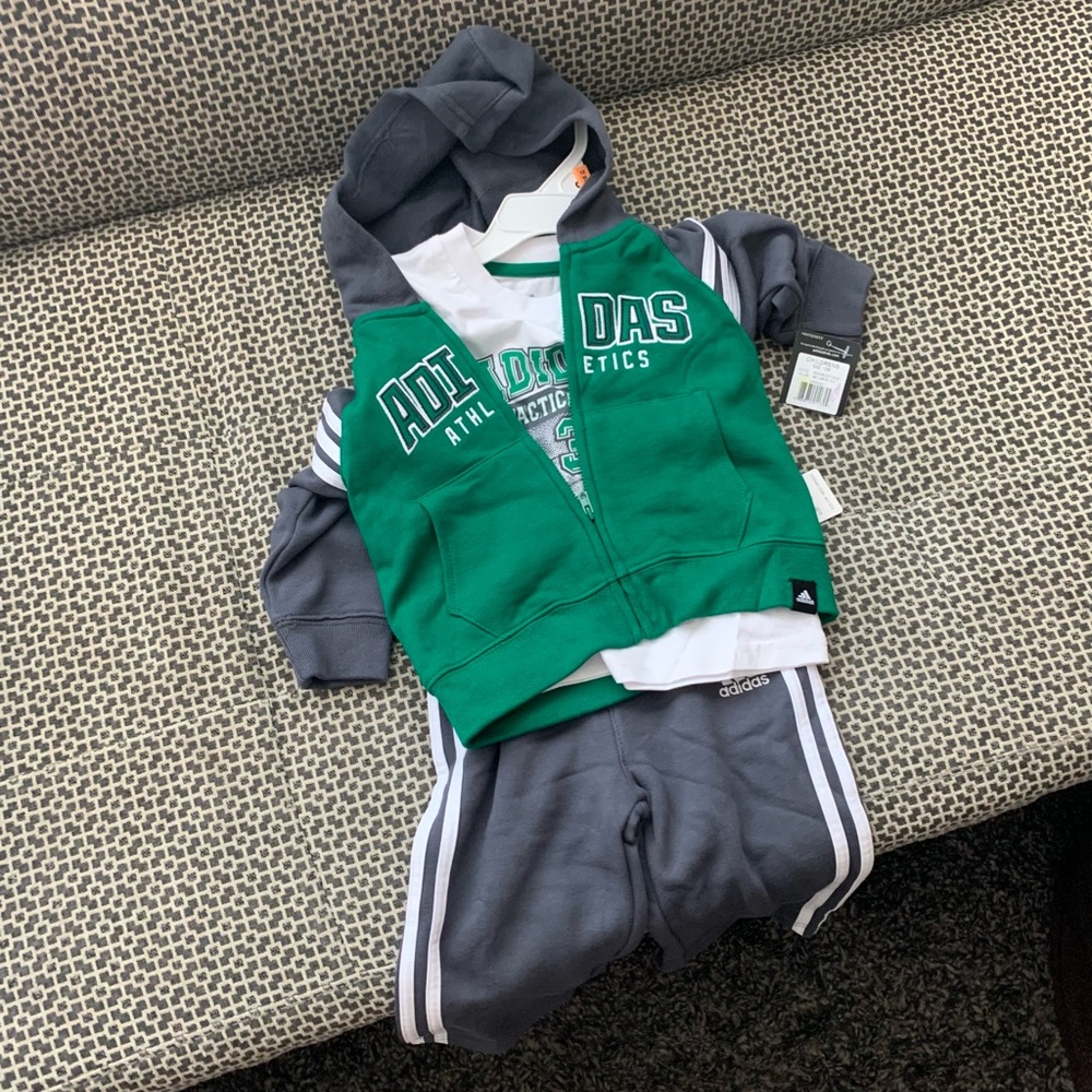 Brand new adidas 3 piece warm up
